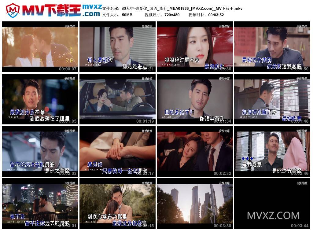 颜人中-去爱你_国语_流行_MEA01936